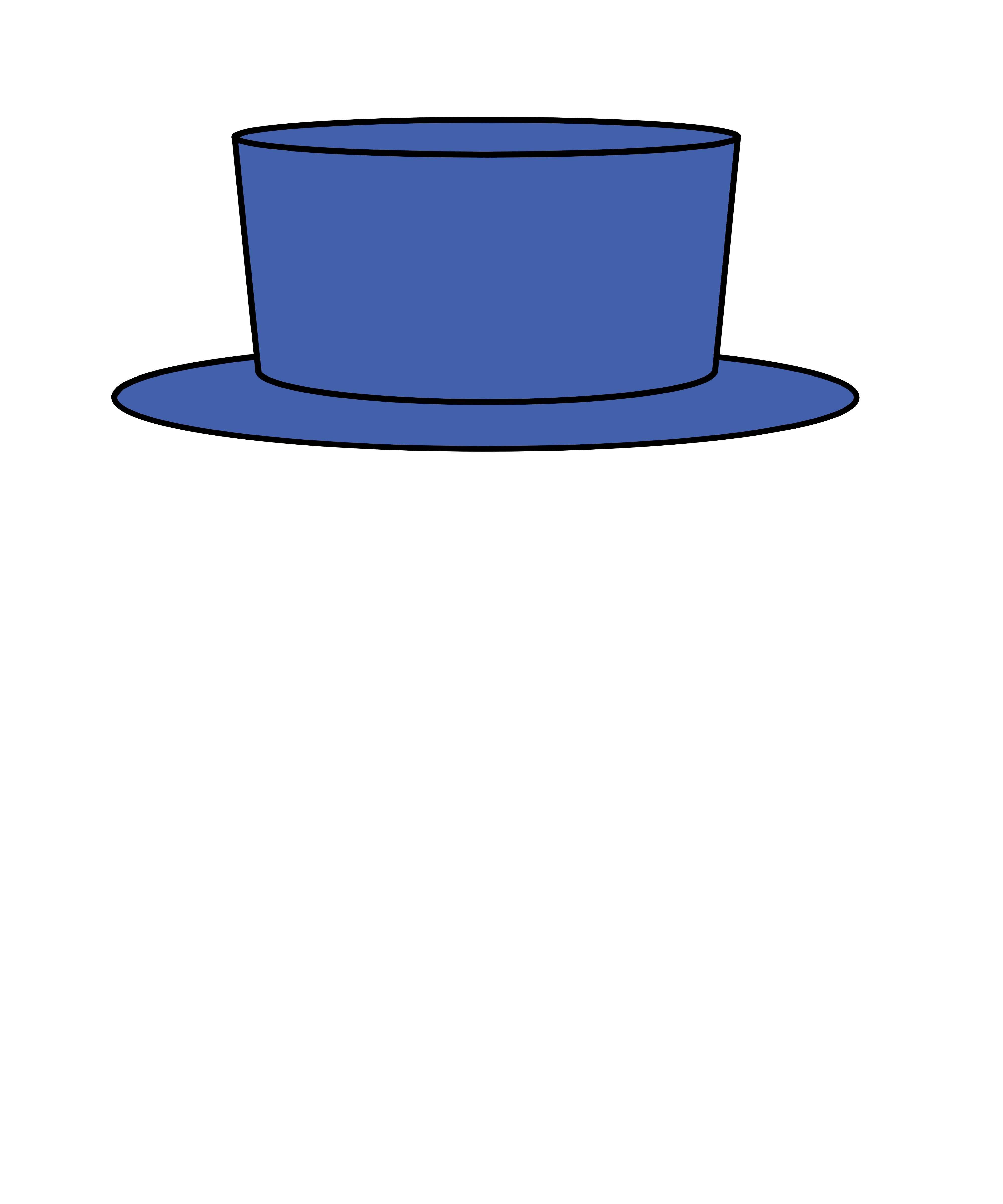 Top Hat Blue